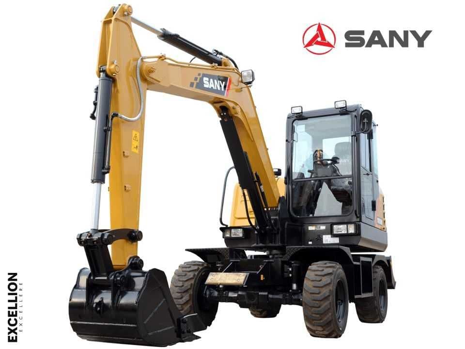 Экскаватор калесный SANY SY65W — 1