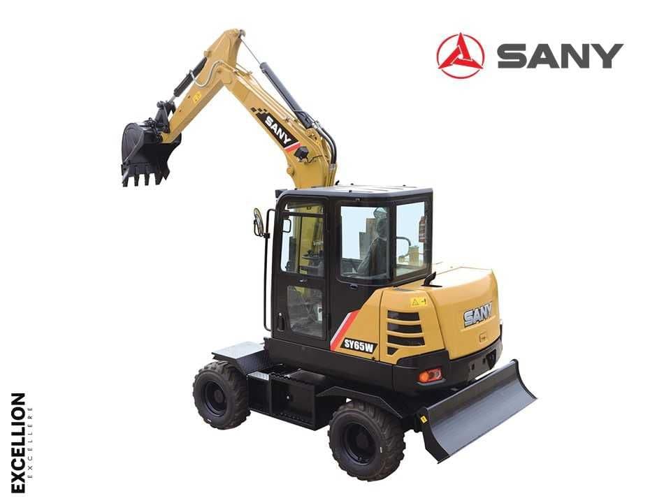 Экскаватор калесный SANY SY65W — 2