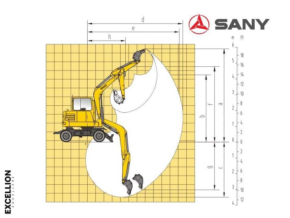 Экскаватор калесный SANY SY65W — 5