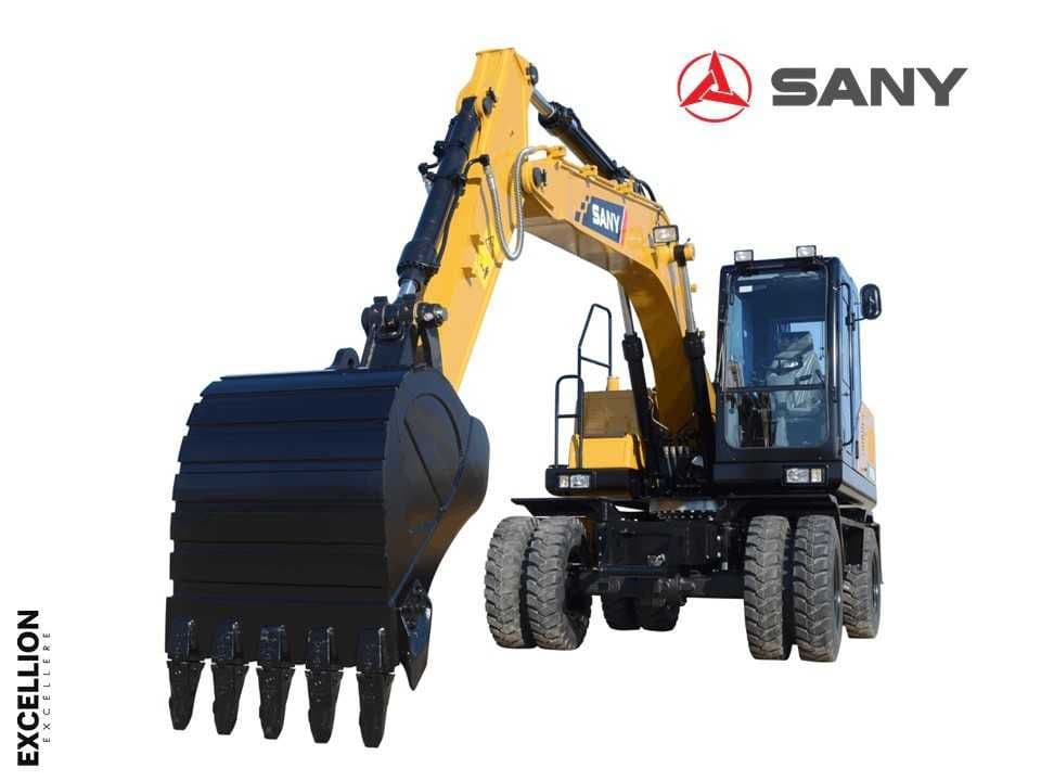 Экскаватор калесный SANY SY155W — 1