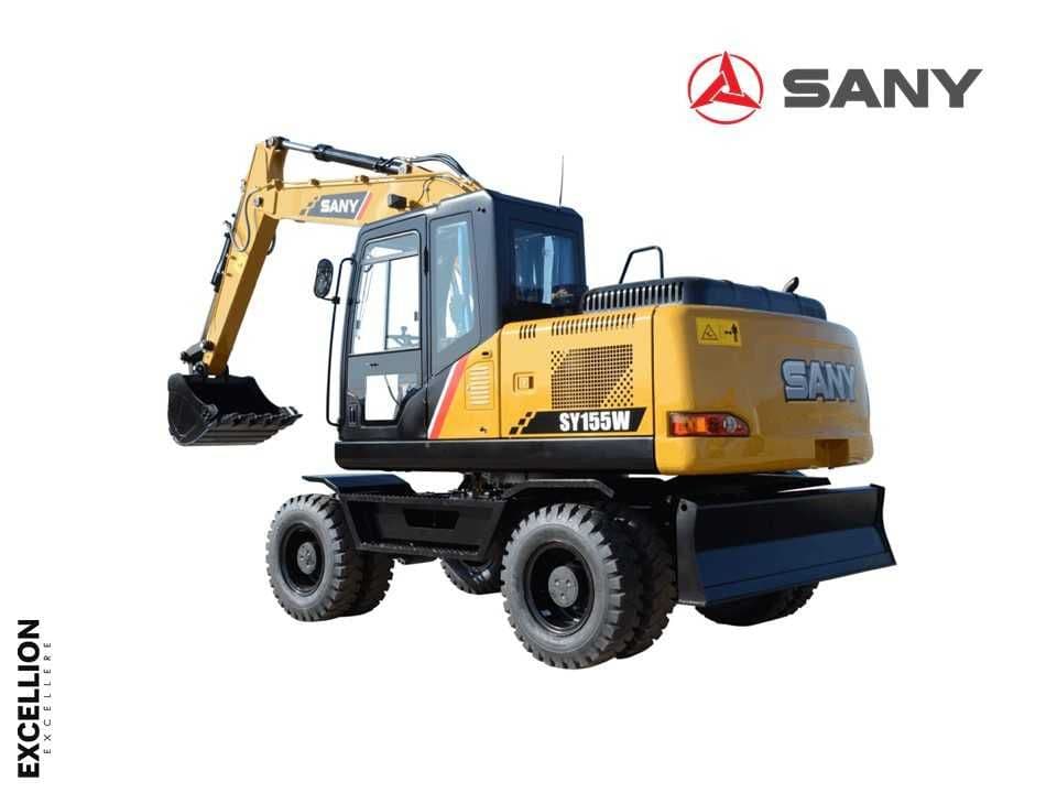 Экскаватор калесный SANY SY155W — 2