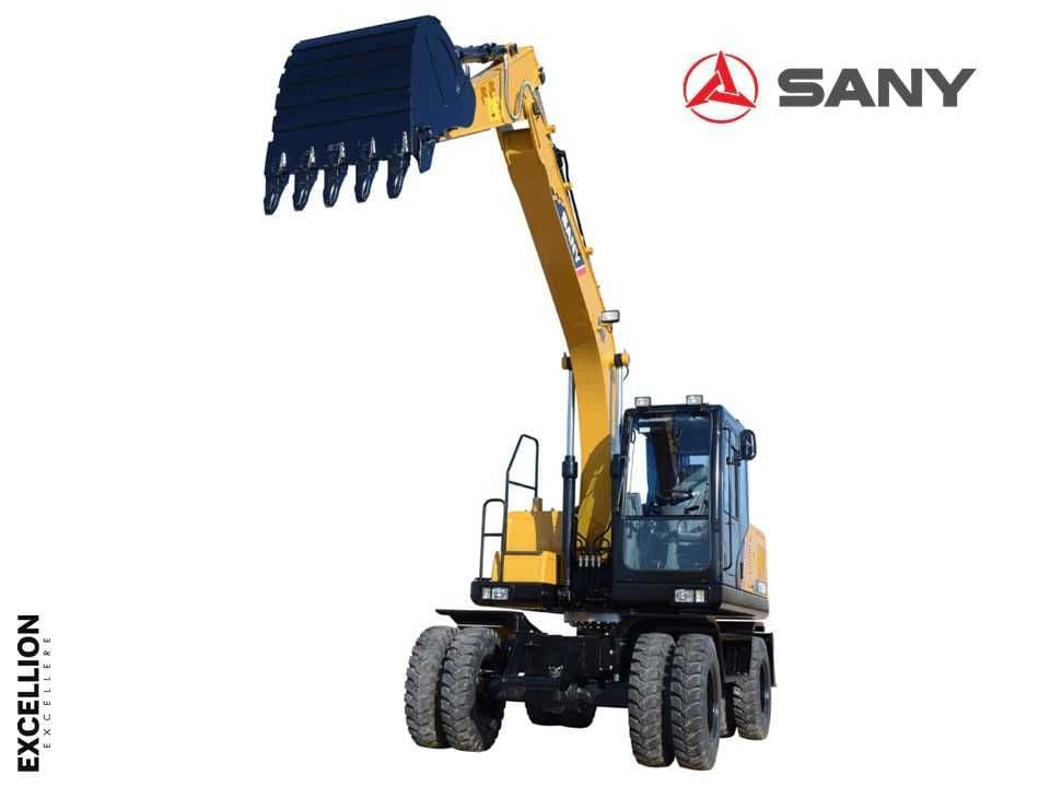 Экскаватор калесный SANY SY155W — 4