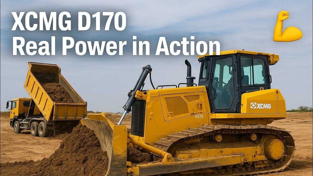 XCMG D170 —  гусеничный бульдозер — 8
