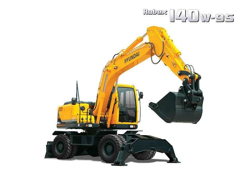 Экскаватор HYUNDAI R140W-9S Original KOREA — 1