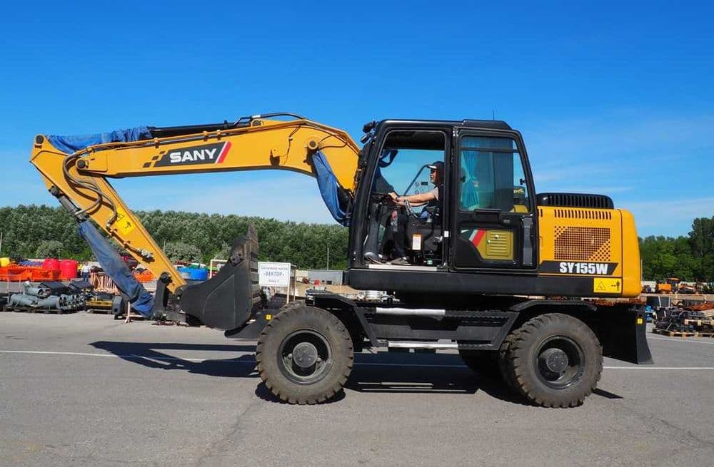 Экскаватор SANY SY155W/ 2026 года hyundai Zoomlion Liugong Doosan CAT — 4