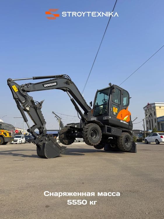Korea ekskavatori Doosan DX60W sotuvda tayyor 2026 — 1
