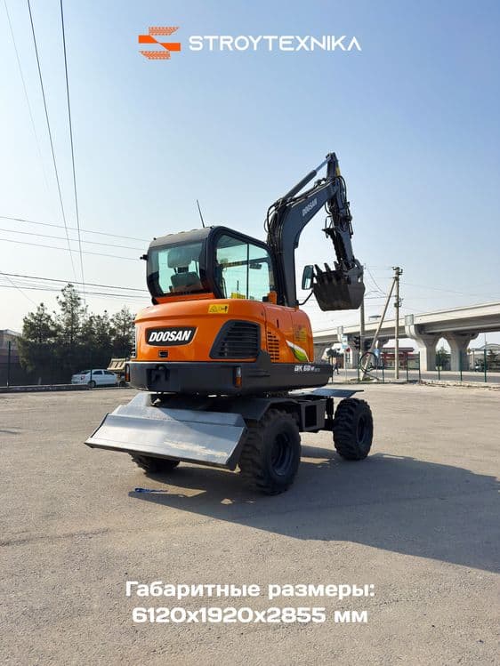 2026 Doosan DX60W Корейский экскаватор в наличии! — 3