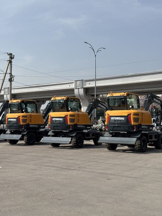 Hyundai HW60 мини экскаватор сотувда таййор — 2
