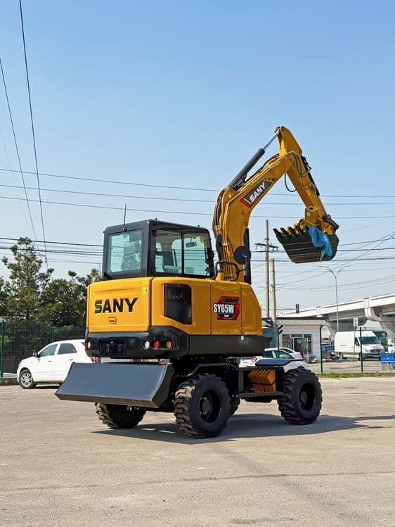 SANY SY65W колесный экскаватор в наличии — 3