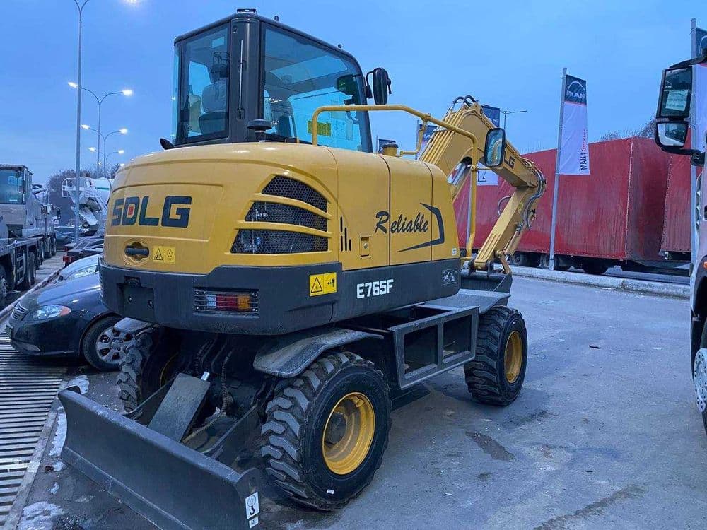 Колесный Экскаватор SDLG E765F-0,21 куб в Наличии! C Гарантией 1 года — 3