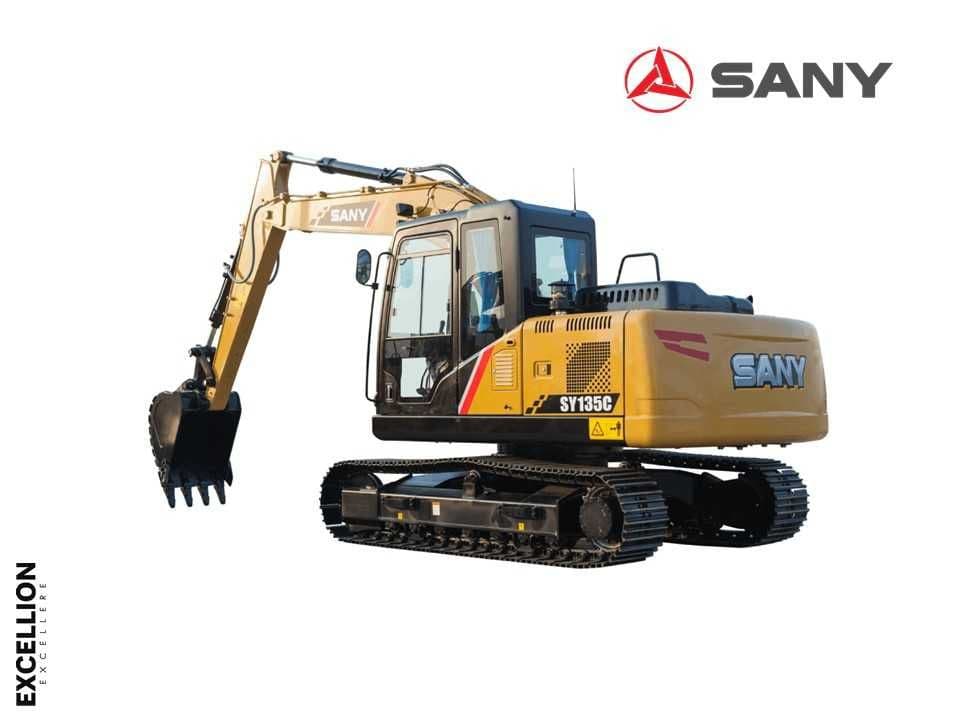 Экскаватор гусеничный SANY SY135C — 5