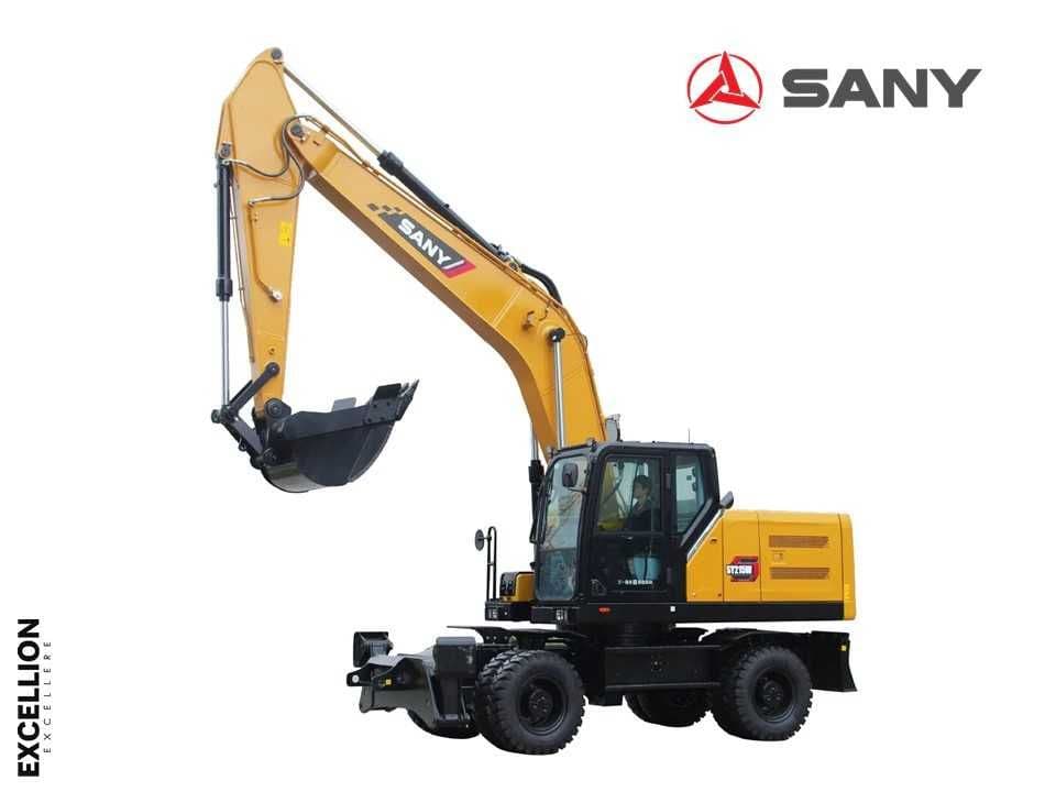 Экскаватор калесный SANY SY215W — 2