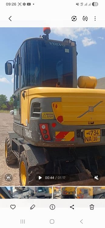 Ekskavator Volvo 60 sotiladi — 3