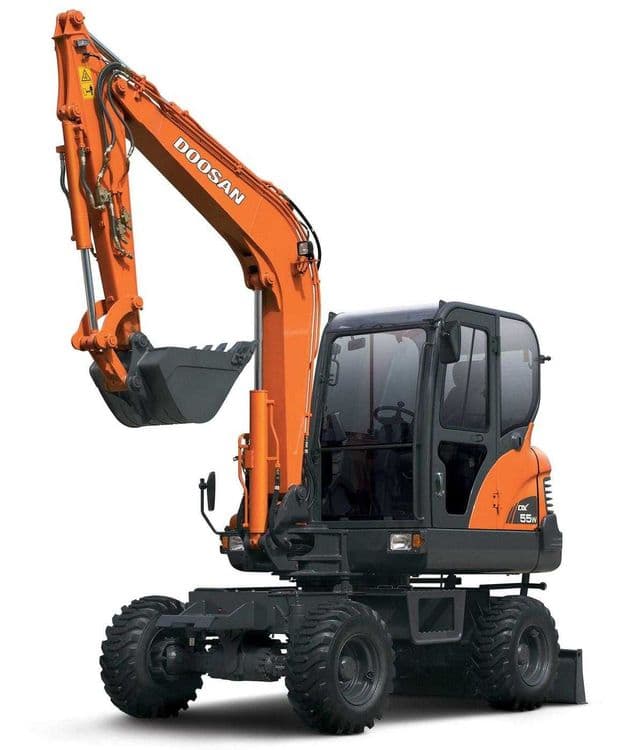 Колёсный Экскаватор DOOSAN DX55W Новый — 2