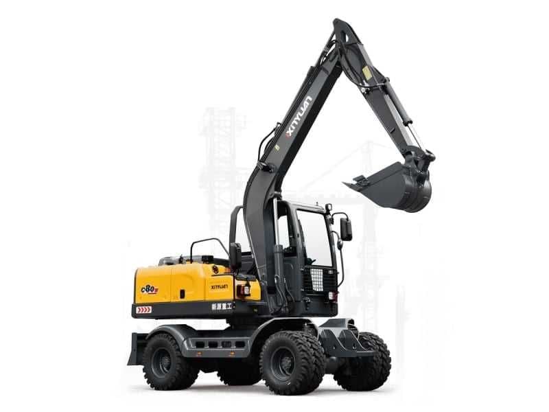 Экскаватор XINYUAN С80W — 1