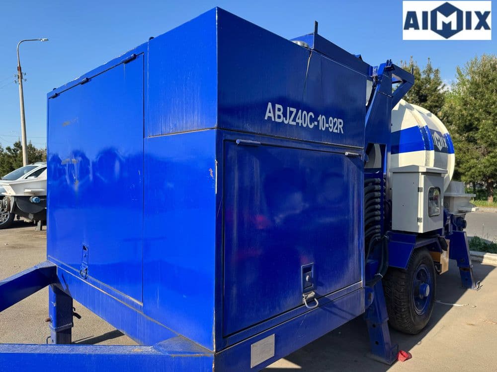 ABJZ40C _ Бетононасос-миксер.  Быстро, чисто, без лишних рук. — 4