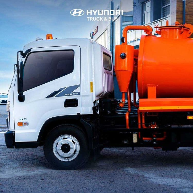 Ассенизатор (вакуумная машина) HYUNDAI EX8 4 м³ — 2