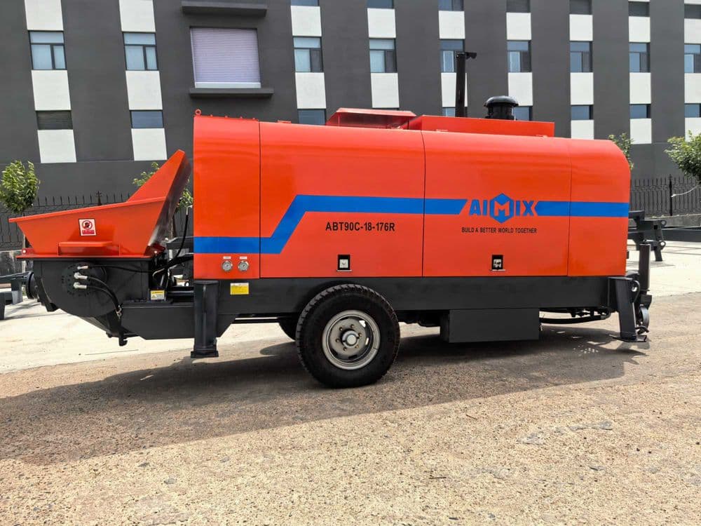 Дизельный бетононасос ABT90C-18-176R(90 кубовый) — 1