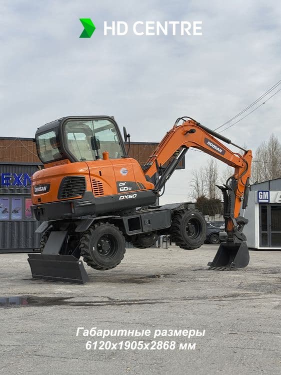 Koreya ekskavatori DOOSAN DX60W — 3