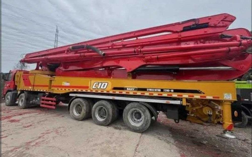 SANY  автобетононасос 60 va 56 metr sotuvda tayyor — 4