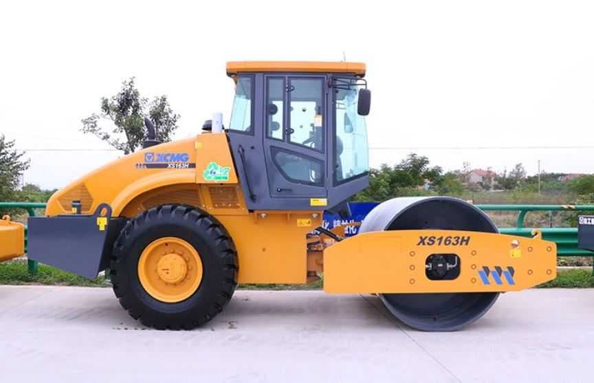 Одновальцовый грунтовый виброкаток XCMG XS163H — 3