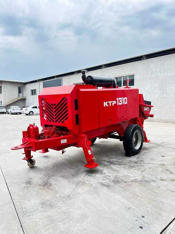 Стационарный бетононасос KTP1310  из Республики Корея от Завода КСР — 2