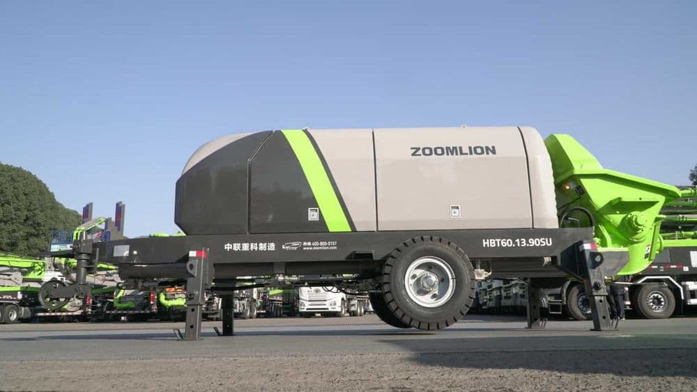 Стационарный бетононасос Zoomlion HBT60.13 60 куб — 4