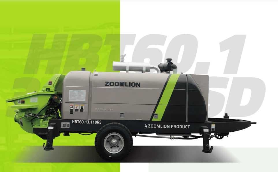 Стационарный бетононасос Zoomlion HBT60.13 — 1