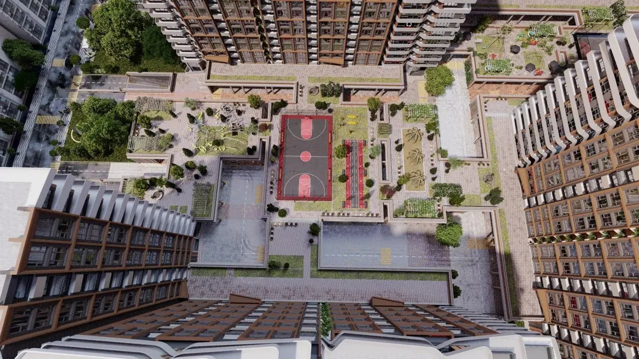 Срочно!!! ЖК Bobur Residence 49м2 — 2
