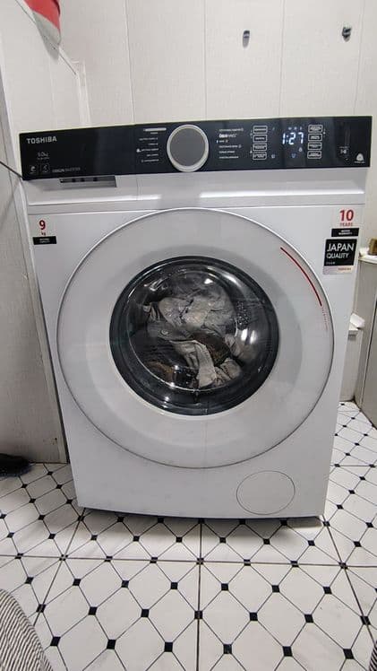 Стиральная машина Toshiba 9кг как новый made in Japan — 1