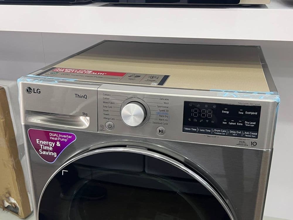 Сушильная машина LG 9 кг модель: DC90V5V9S — 6