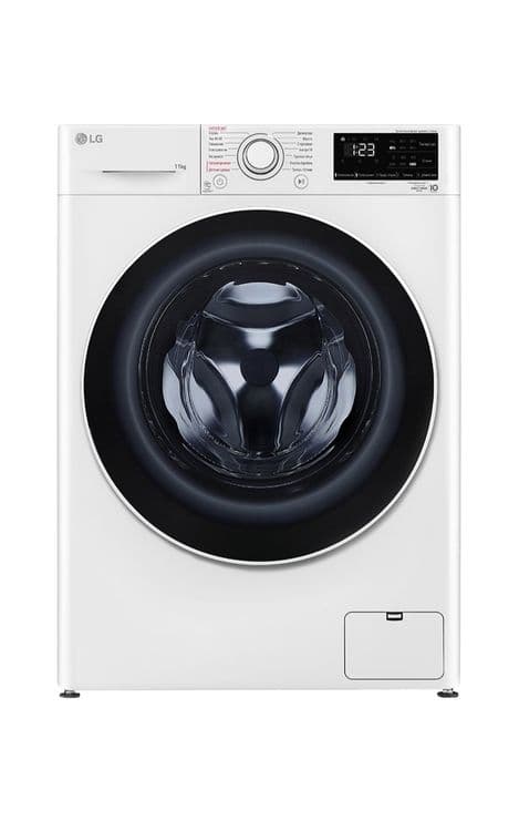 Стиральная машина LG F4V3ES6W, 11 кг, Inverter, AIDD Steam Акция — 10