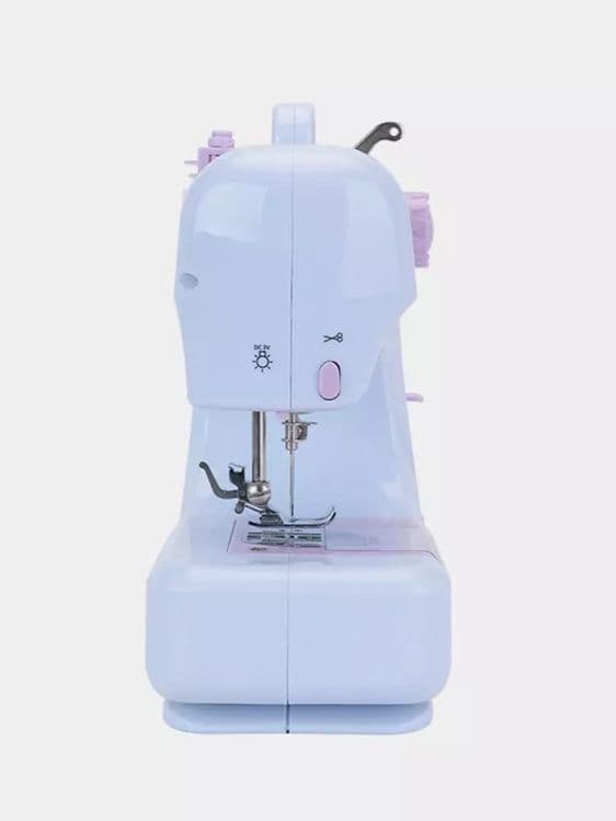 Mini tikuv mashinasi FHSM-505, 12 chokli, Oq Plastik Korpus — 5