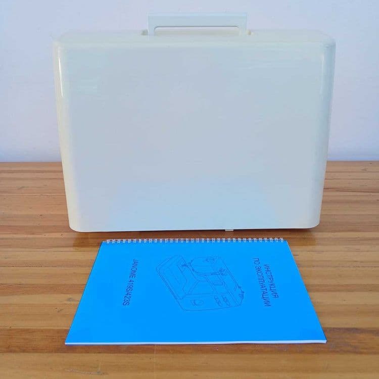 Janome 419S(Япония). Год гарантии/Металл/Комплект. — 16