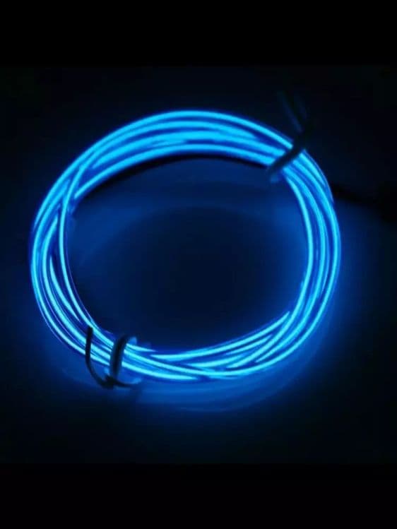 Avtomobil uchun moslashuvchan neon tasma Malibu 3 metr — 5