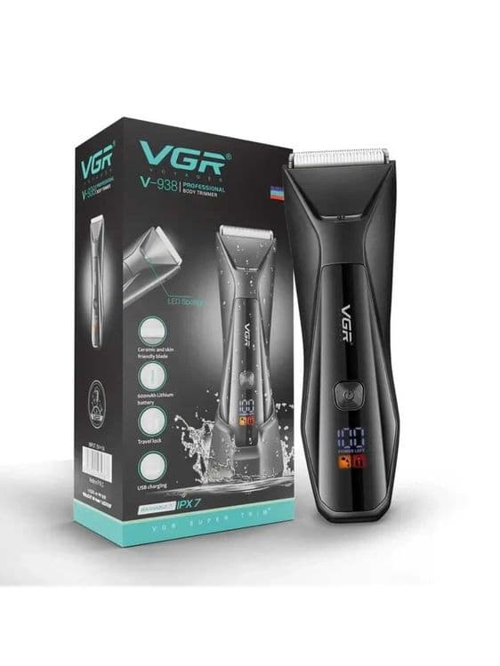 VGR 938 Avrat, tana tuklarini tozalash uchun trimmer, Body trimmer — 10
