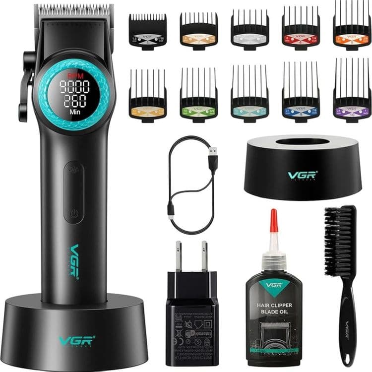 VGR V_001 Professional soch va soqol trimeri — 2