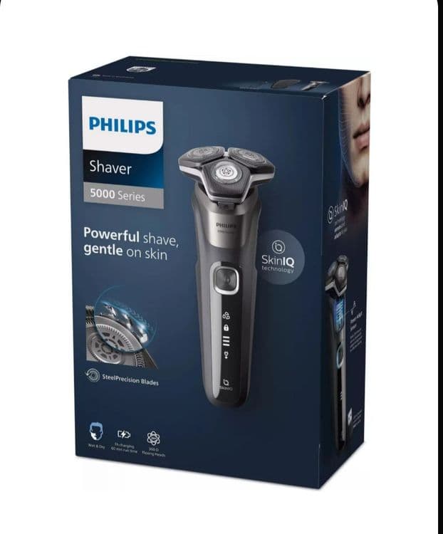 Электробритва мужская Philips 55887/30 серый/серебристый — 1