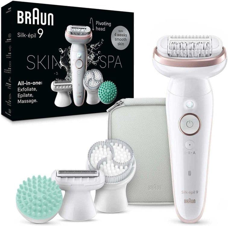 Эпилятор Braun Silk-Epil 9 Flex SES 9-080, Немецкий, гарантия 1 год. — 1