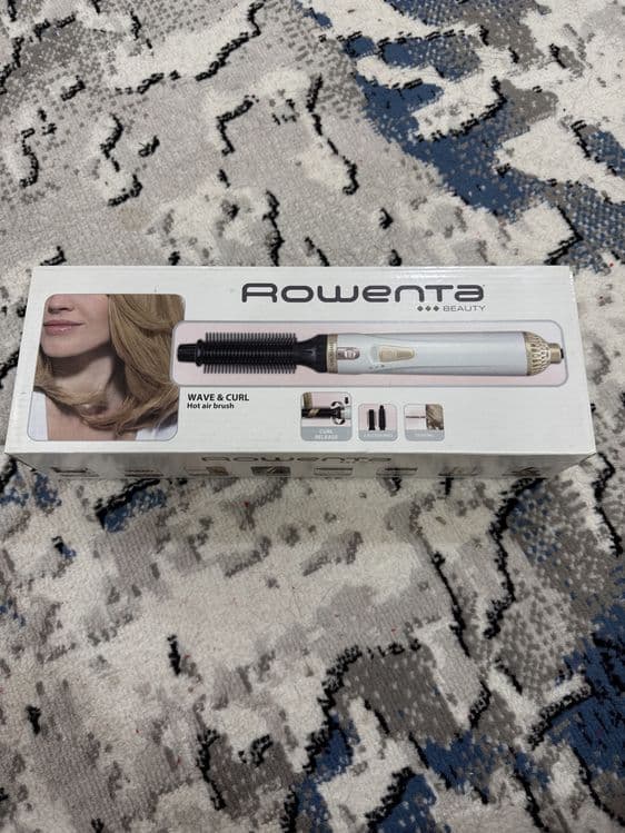 Фен-щётка Rowenta Wave & Curl — почти новая, с насадками — 1