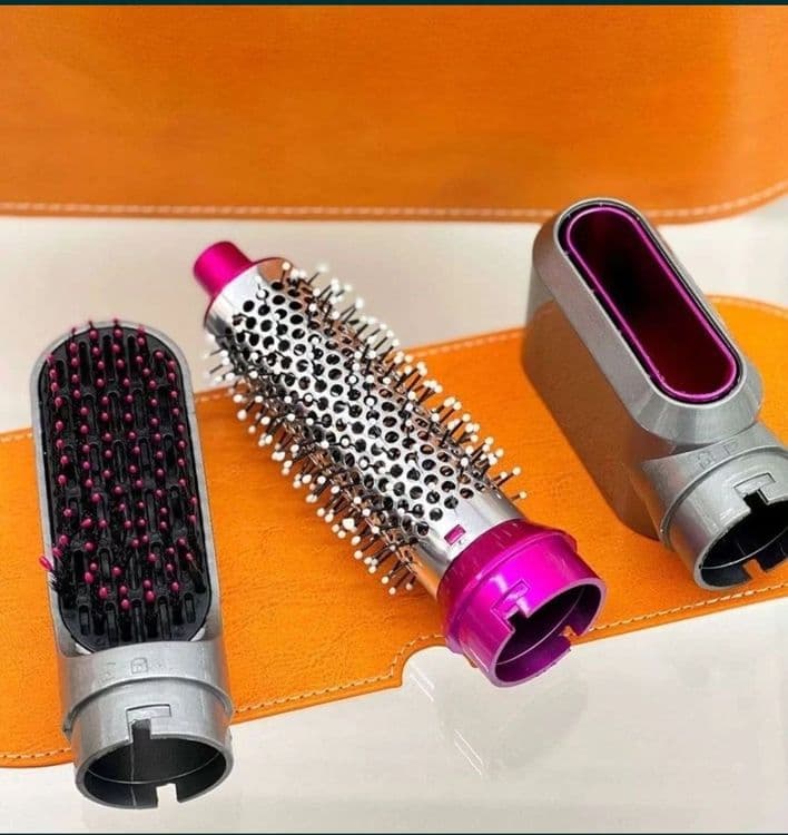 Фен стайлер 5 в 1 для укладки волос с цилиндрическими насадками Dyson — 1
