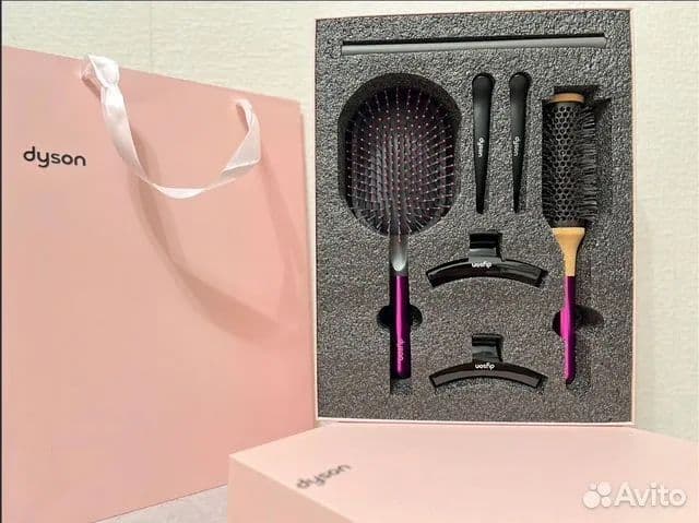 Новый Подарочный набор Dyson 7в1 • Расческа • — 10