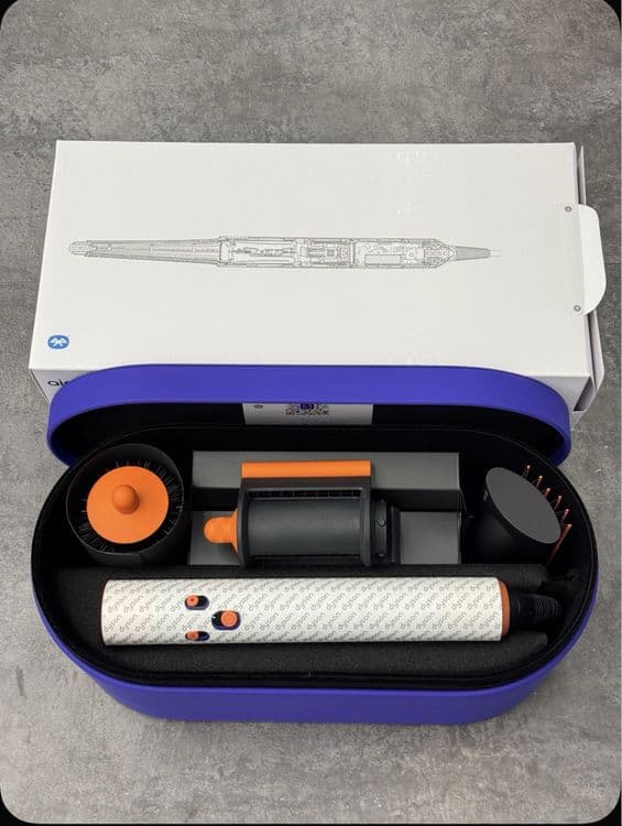 Новый•Dyson hs08. Airwrap. id.•Vinca blue  • Ceramic pink• Red velvet — 5