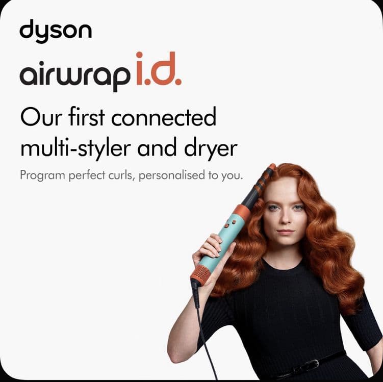 HS08 Dyson airwrap id original. red velvet. Ceramic pink. Vinca blue. — 8