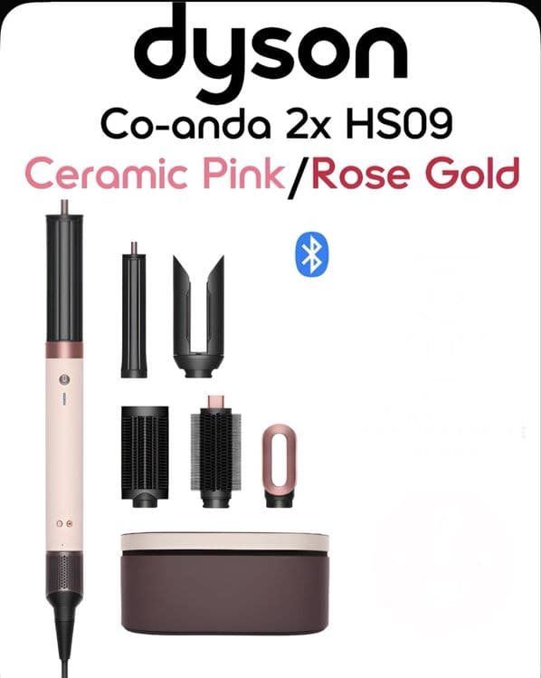 Dyson co anda 2 x. Airwrap. Ceramic pink. Amber silk. Jasper — 5