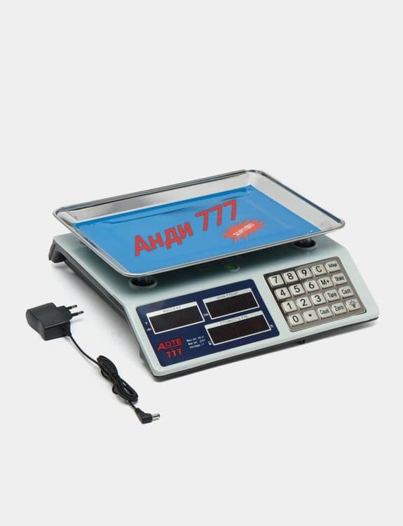 (Sf-62) Торговые электронные весы Анди 777 (до 40 кг) — 2
