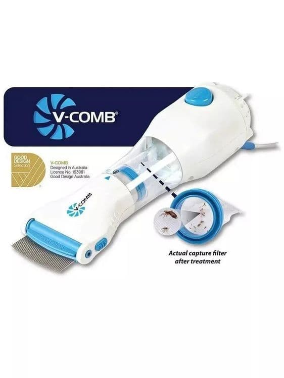 Расческа для волос от паразитов V-COMB Битасос для удаления вшей — 4