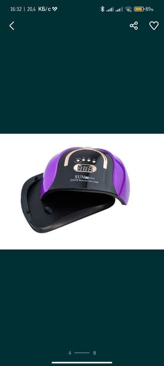Лампы для маникюра (LED-UV) -под любой лак-новое- гарантия — 14