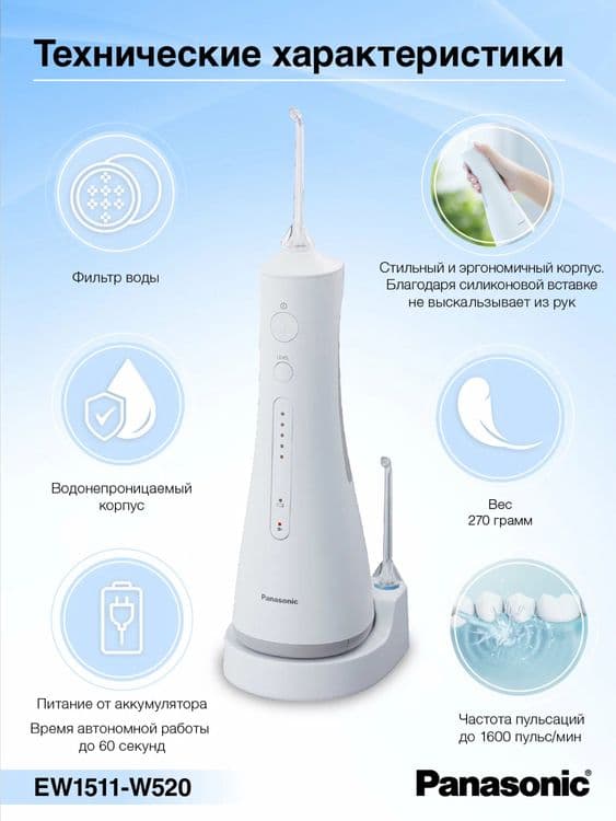 Ирригатор Panasonic EW1511 — 7