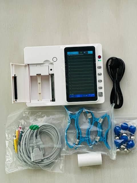 LE Medical 3 -Chann Ekg (ЭКГ) аппарат - новый, полный набор! — 15